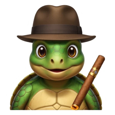 turtle  gangster  sticker
