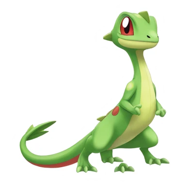  Treecko-Sceptile-Celebi-Flygon-Fakemon full body sticker