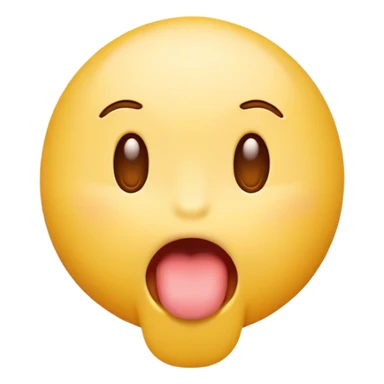 Cleats an emoji sticking its tongue from side to side sticker