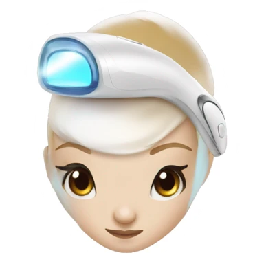 IPL-laser for hair removal sticker