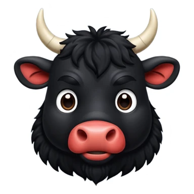 Ferdinand (black) from the Ferdinand disney movie sticker