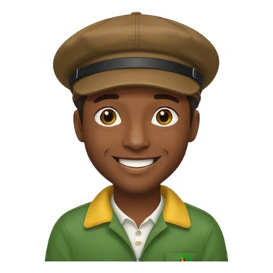 reggae dj casquette  sticker