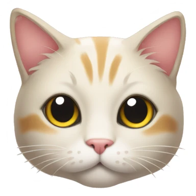 Cat in a cat box happy sticker