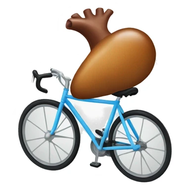 liver on a bike sticker