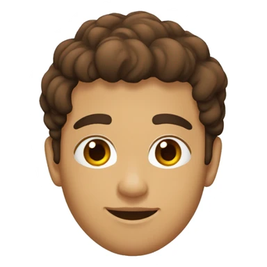 Chico adolescente flaco, alto, pelo castaño, ojos marrones, de piel blanca sticker