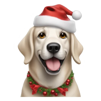Boomer dog christmas sticker