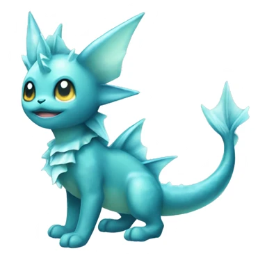 Vaporeon full body sticker