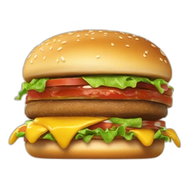 Elon musk mange un burger sticker