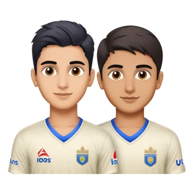 Shubman gillan and Ishan kishan  sticker