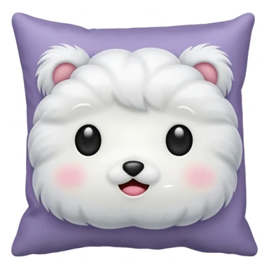 pillow wihout face sticker