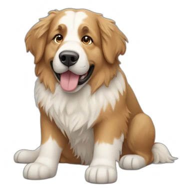 Pyrenees mountain dog sticker