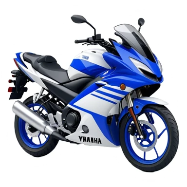 Jet Ski - Yamaha EX Deluxe (Model Year: 2022) (Iconic colour: Blue and white) sticker