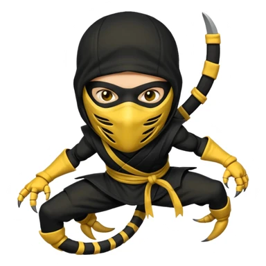 scorpion mortal kombat sticker