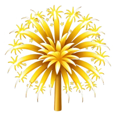 fireworks yellow sticker