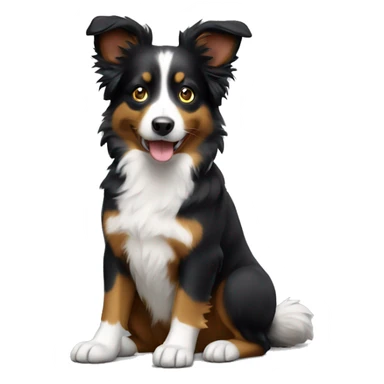 Mini Aussie emoji sticker
