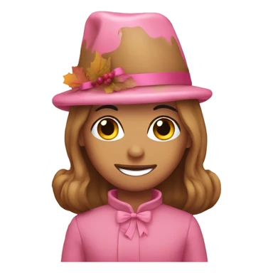 pink thanksgiving  sticker