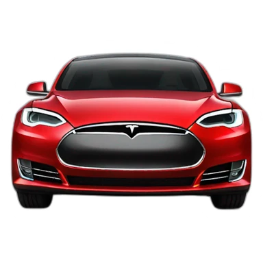tesla car crashes sticker
