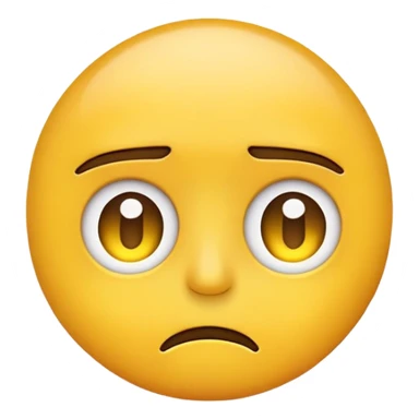 Judgmental emoji sticker