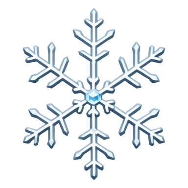 Snowflakes falling in the background sticker