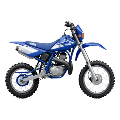 blue yamaha 250 dirt bike sticker