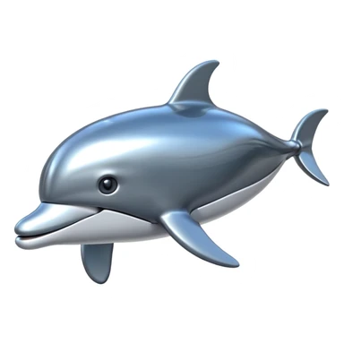 robotic dolphin sticker