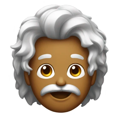 crie um emoji com cabelo preto tomando cerveja sticker