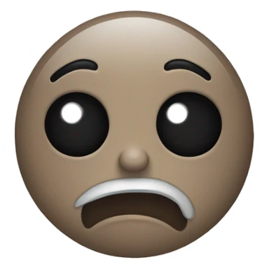 Un caca triste sticker