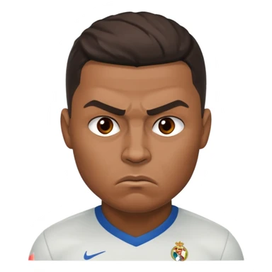 Ronaldo énervé sticker
