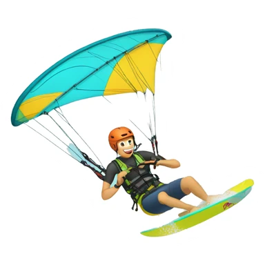 kitesurfing sticker