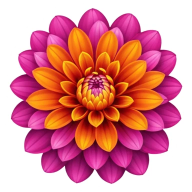 Dahlia sticker