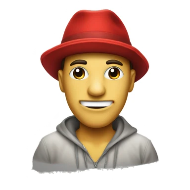 Red hat hacker to troll friends  sticker