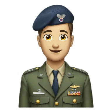 army air force french sticker