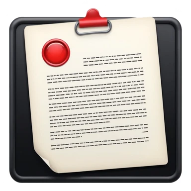 thumbnail picture mac os, white document physical written paper, red wax mark elegant sticker