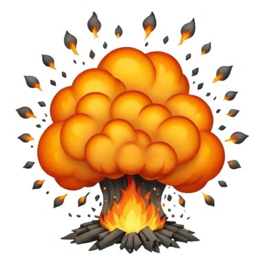 Explosion animation  sticker