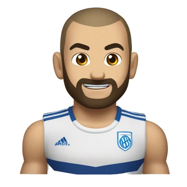 Benzema en vegeta sticker