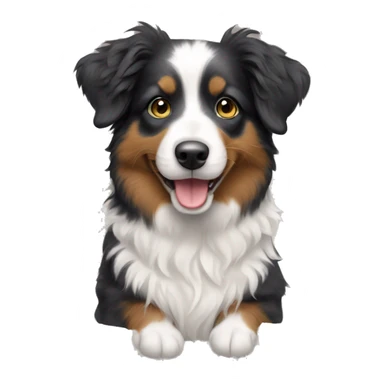 mini aussie doodle  sticker
