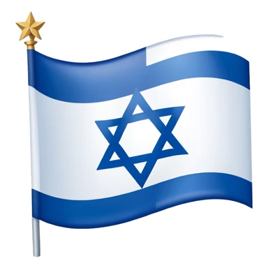 israel flag sticker