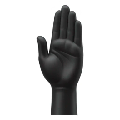 Black statue doing Namaste salute sticker