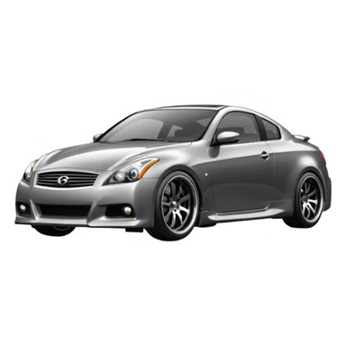 G37 coupe car lowered with dark mags darksliver car 10.5 rears sticker