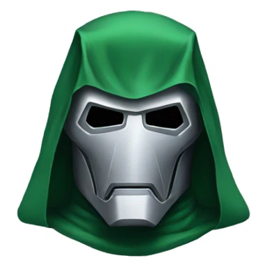 doctor doom mask sticker