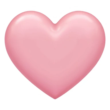 A pink pastel colour heart  sticker