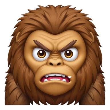 Sassy the Sasquatch from the big lez show sticker