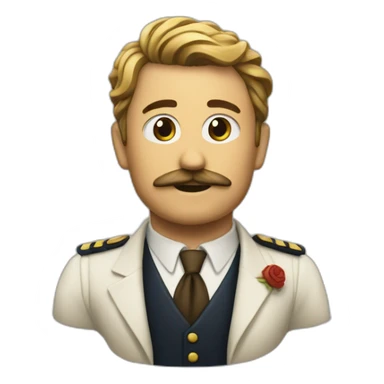 Pomme de terre sur titanic sticker