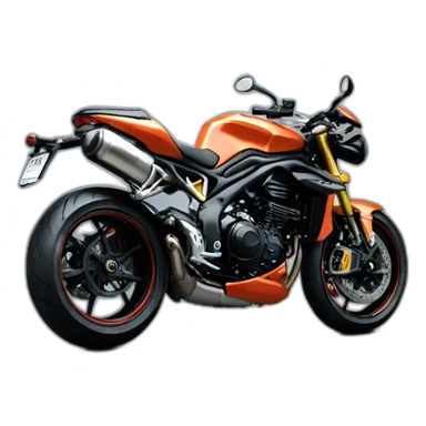 Speed triple sticker