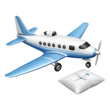 pillow to plane sticker