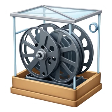 Film reel in COLD Frame sticker