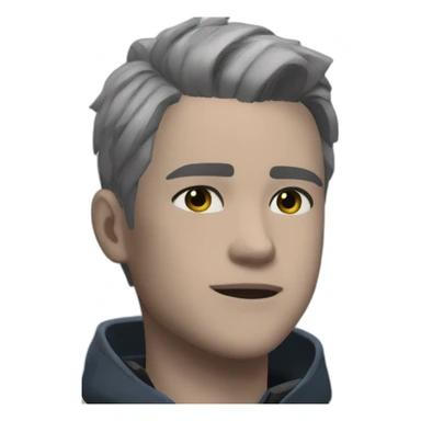 Connor from Detroit become human sticker