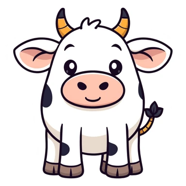 Spider-Cow sticker