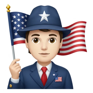 AF America first flag Nick Fuentes  sticker