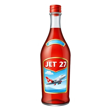 Bouteille de jet 27 sticker
